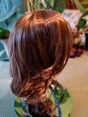 Medium Auburn Wig Synthetic